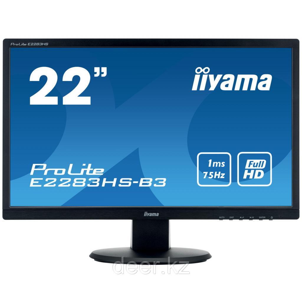 Монитор E2283HS-B3 Iiyama LCD 21.5'' 16:9 1920х1080 TN