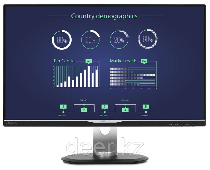 Монитор 258B6QUEB/00 Philips LCD 25'' 16:9 2560х1440 IPS