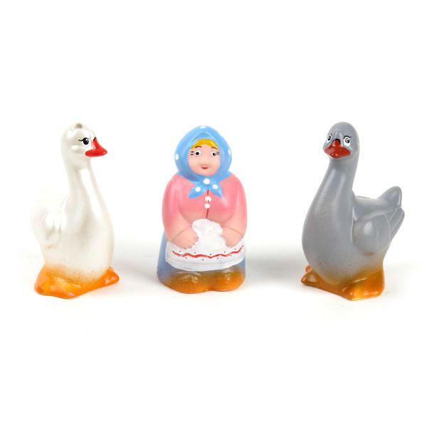 Набор Резиновых игрушек "Два веселых гуся" - фото 1 - id-p51293473
