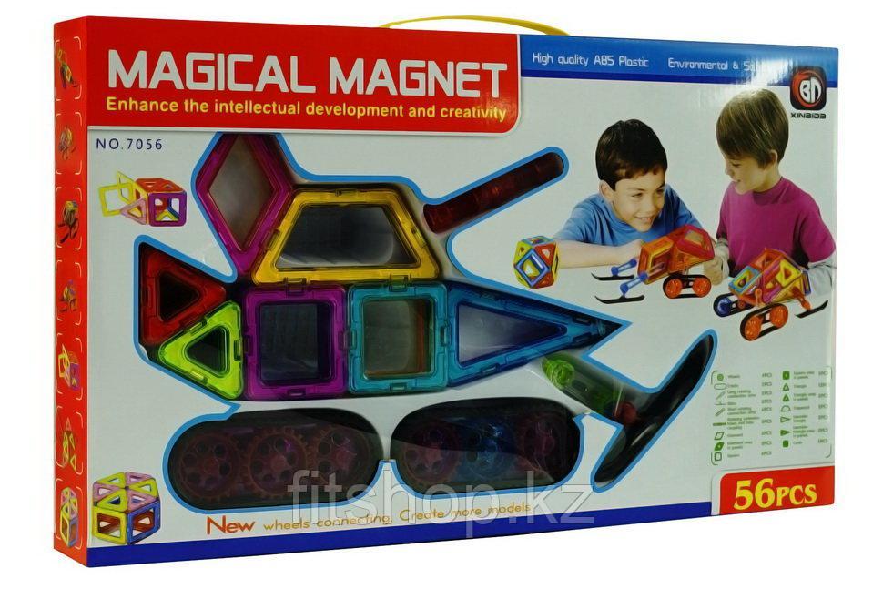 Магнитный конструктор Magical Magnet 56 деталей