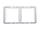 Панель СВЕТОЗАР "ГАММА" двойная вертикальная, цвет белый (SV-54147-W), фото 2