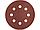 Круг шлифовальный ЗУБР "МАСТЕР" универсальный, из абразивной бумаги на велкро основе, 8 отверстий, Р120,, фото 2