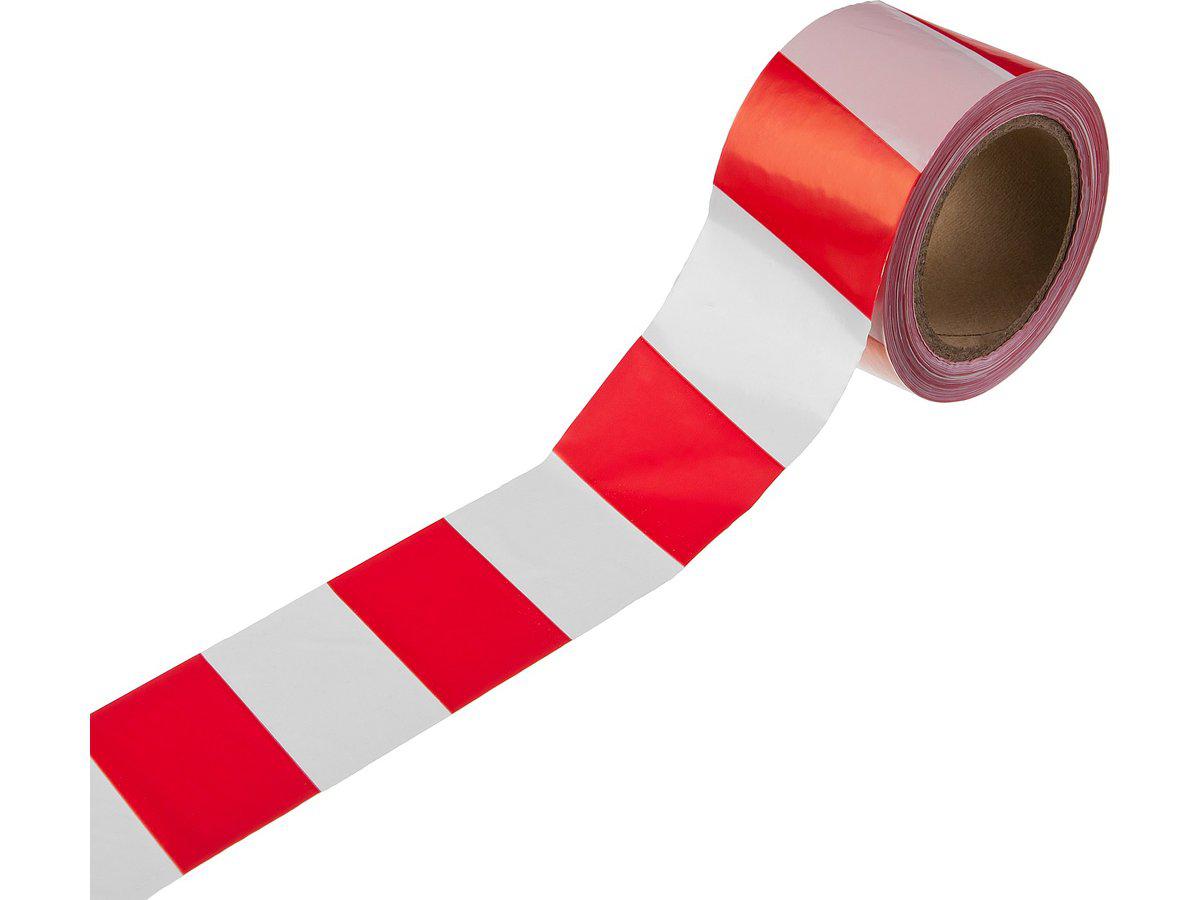 Сигналдық таспа, түсі қызыл-ақ, 75мм х 150м, STAYER Master (12241-75-150) - фото 4 - id-p50048397