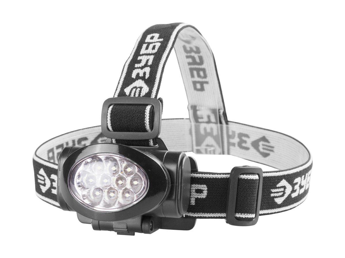 Фонарь ЗУБР "МАСТЕР" налобный светодиодный, 10Ultra LED, матричный рефлектор, 3 режима, 3ААА (56438) - фото 2 - id-p49887353
