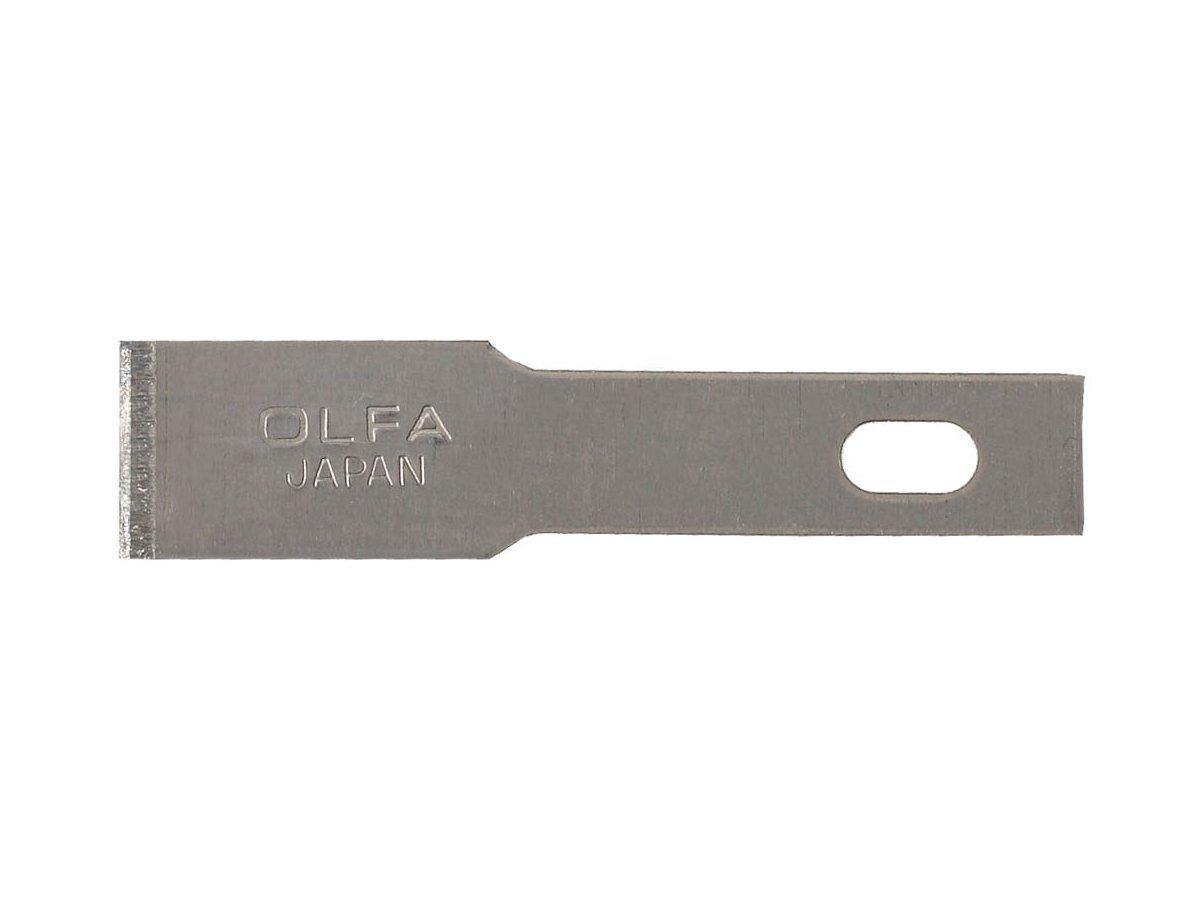 Лезвия OLFA лопаточные для ножа AK-4, 6(8)х35,5х0,55мм, 5шт (OL-KB4-F/5) - фото 2 - id-p35828972