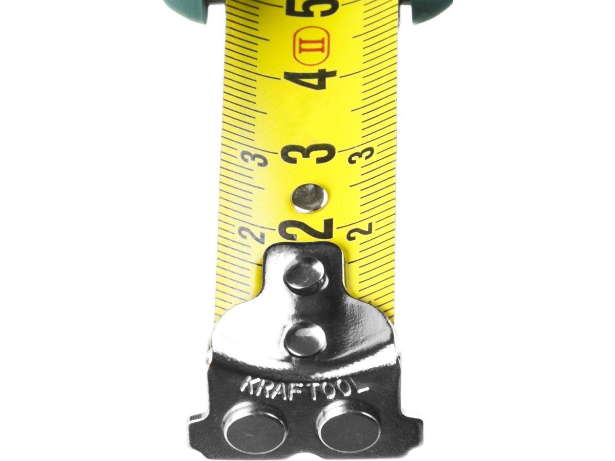 KRAFTOOL GRAND 3м / 16мм рулетка с ударостойким корпусом (ABS) и противоскользящим покрытием (34022-03-16) - фото 4 - id-p50049266
