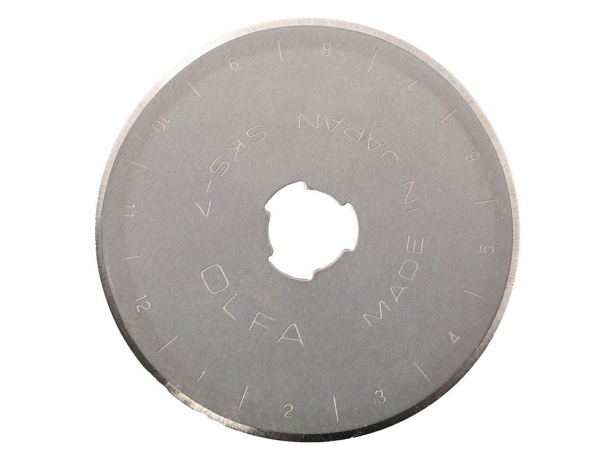 Лезвие OLFA круглое для RTY-2/G,45-C, 45х0,3мм, 1шт (OL-RB45-1) - фото 2 - id-p4374824