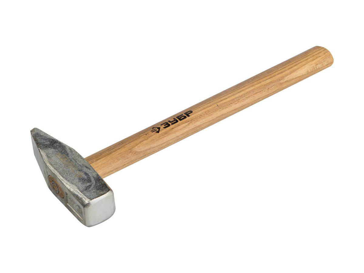 ЗУБР 1000 г молоток слесарный с деревянной рукояткой (20015-10) - фото 2 - id-p4219803