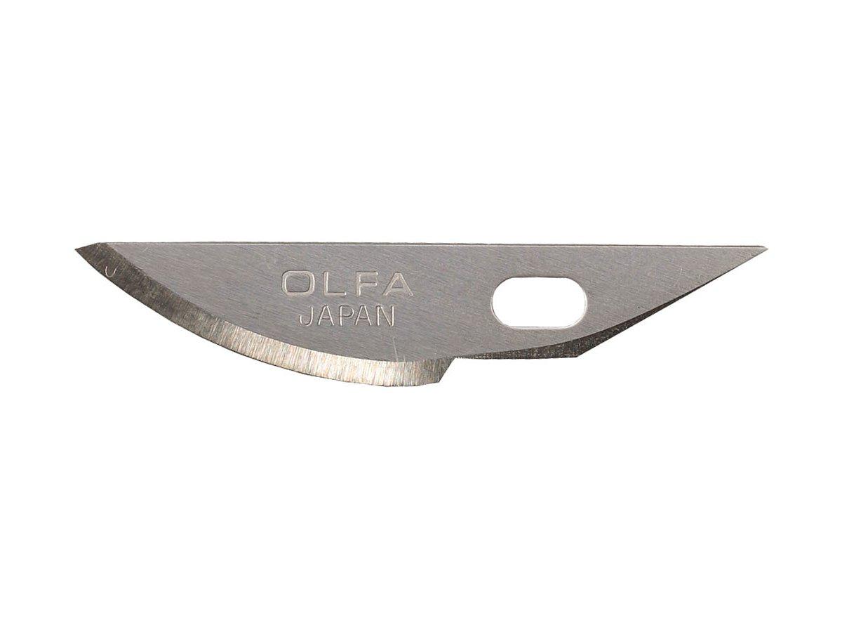 Лезвия OLFA закругленные для ножа AK-4, 6(8)х38х0,45мм, 5шт (OL-KB4-R/5) - фото 2 - id-p35828971
