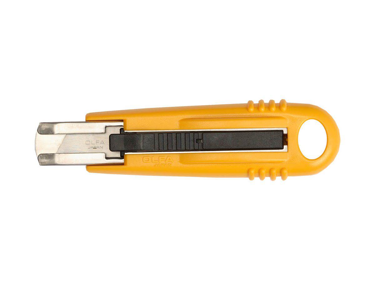 Нож OLFA с выдвижным лезвием и возвратной пружиной, 17,5мм (OL-SK-4) - фото 2 - id-p4374830