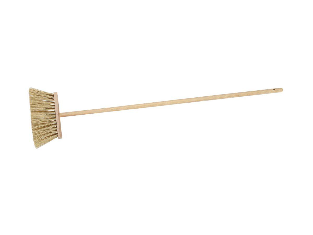 Метла ЗУБР с деревянной ручкой, ПЭТ, 120см, 24см (39231-24) - фото 2 - id-p49800546