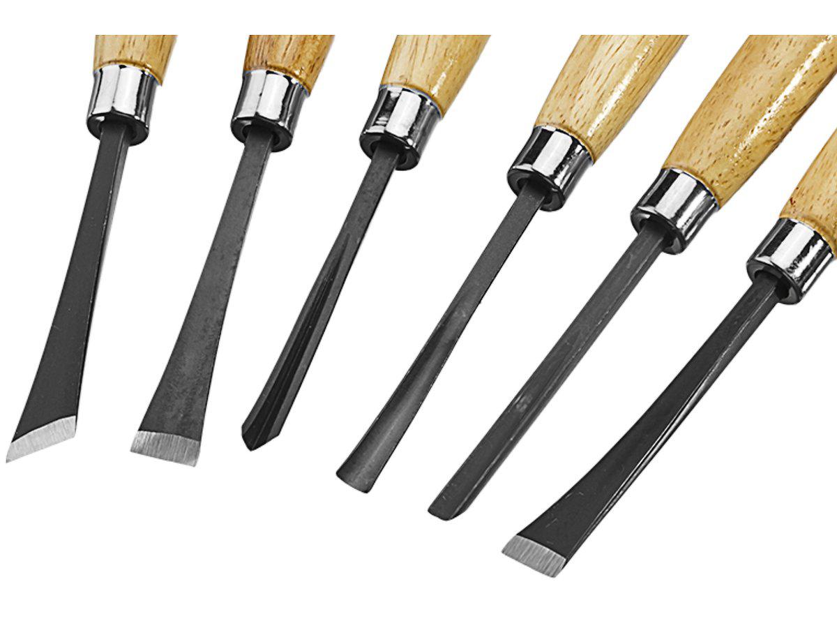 Набор STAYER: Резцы фигурные, с деревянной ручкой, 6шт (1832-H6) - фото 3 - id-p50048505