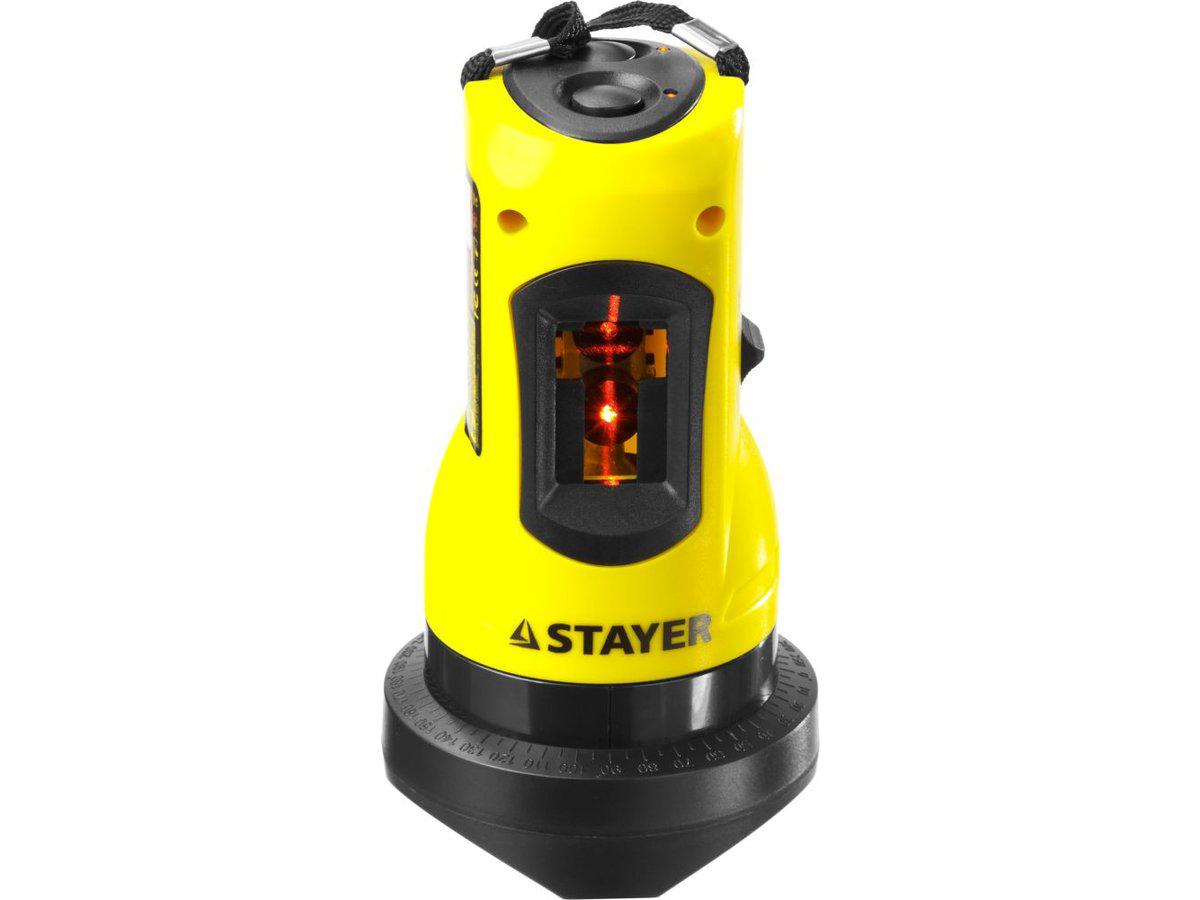 STAYER SLL-1 нивелир лазерный, 10м, точн. +/-0,5 мм/м (34960) - фото 3 - id-p49800206