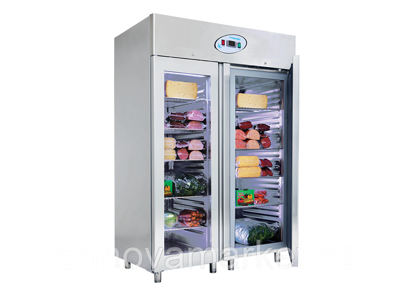 Вертикальная холодильная камера с 2 стеклянными дверьми FRENOX - фото 1 - id-p51409755