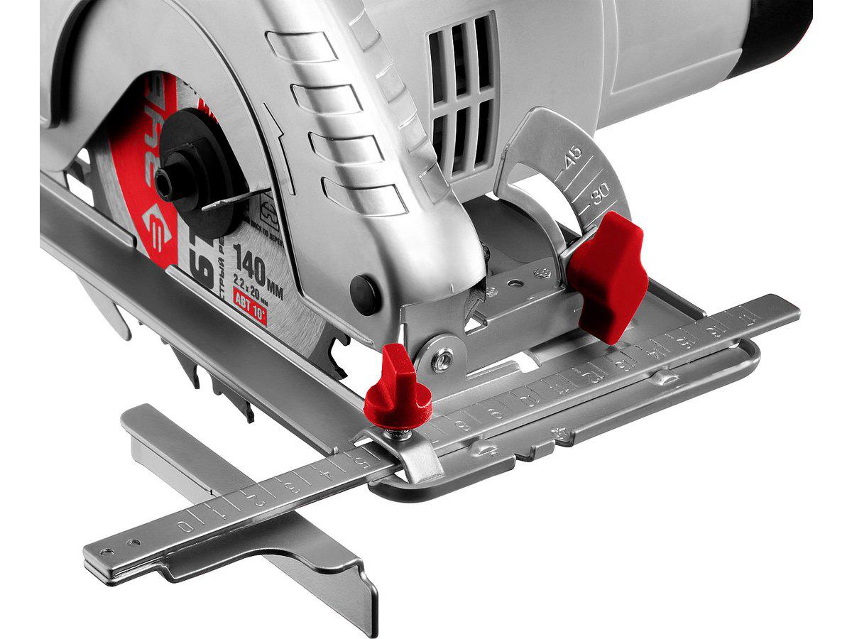 Пила дисковая, 90°-45 мм, диск 140 мм, 900 Вт, ЗУБР (ЗПД-900) - фото 3 - id-p4252316