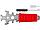 Краскопульт пневматический KRAFTOOL "PRO" Jeta 3000 mini, HVLP, c верхним бачком, 0,8мм (06561-0.8), фото 6