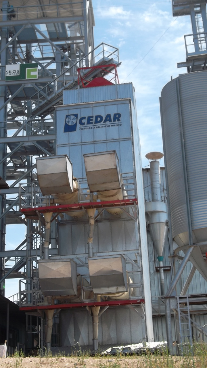 Зерносушилка 50 т/ч Cedar SCM 6-12