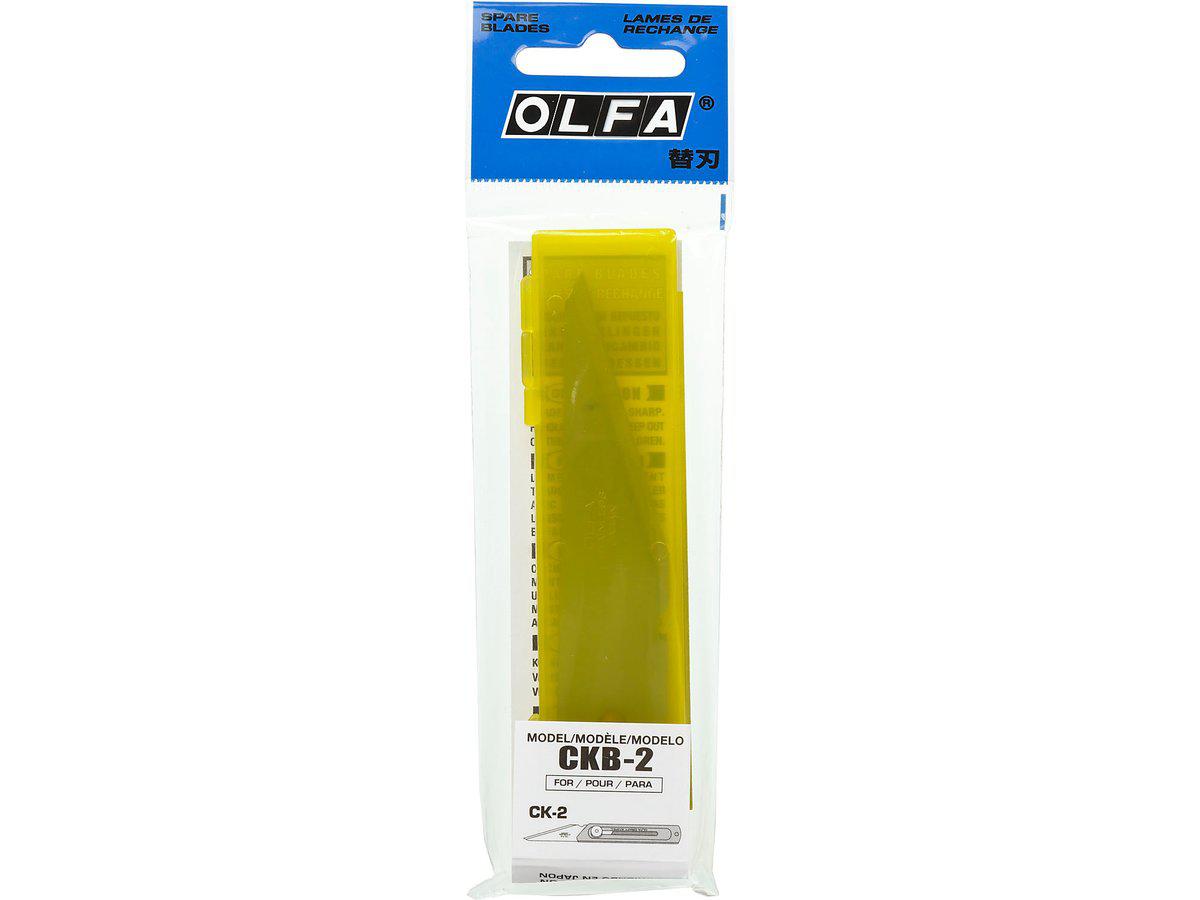 Лезвие OLFA из нержавеющей стали для OL-CK-2, 105х20х1,2мм, 2шт (OL-CKB-2) - фото 5 - id-p4374799