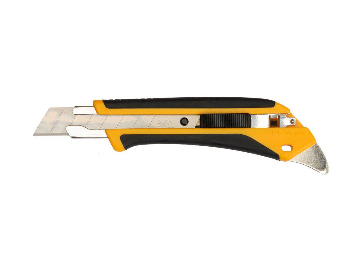 Нож OLFA "AUTOLOCK", двухкомпонентный корпус, 18мм (OL-L5-AL) - фото 2 - id-p4374811