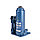 Домкрат гидравлический бутылочный, 4 т, h подъема 195-380 мм, в пластиковом кейсе STELS, фото 2