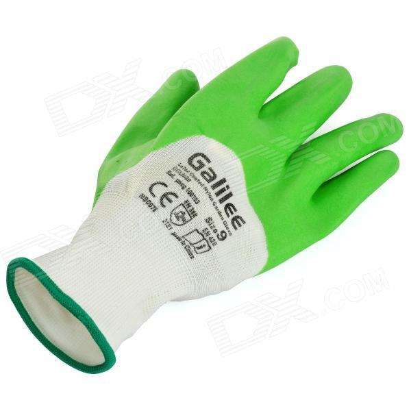 Перчатки зеленые