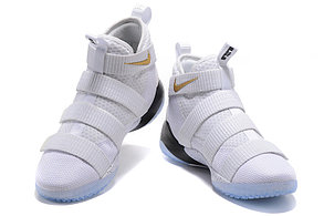 Баскетбольные кроссовки Nike Lebron James XI (11) Zoom Soldier "White", фото 2