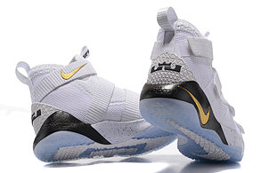 Баскетбольные кроссовки Nike Lebron James XI (11) Zoom Soldier "White", фото 2