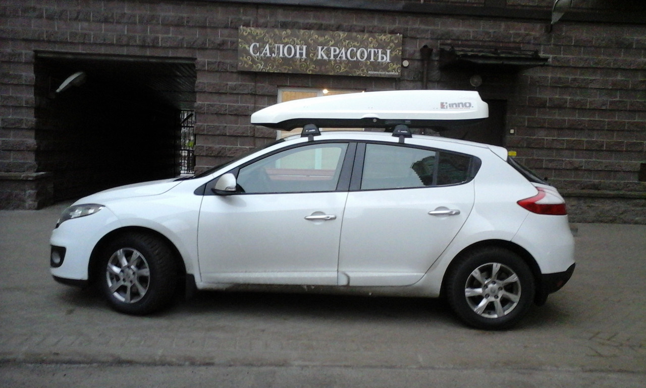 Автобокс INNO New SHADOW 16 белый глянец 440 л. 200х81х34 см - фото 3 - id-p51464641