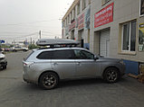 Автобокс INNO New SHADOW 16 серебристый матовый 440 см. 200х81х34 см, фото 3