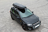 Автобокс YUAGO Cosmo черный матовый 485 л. 218х73x30 см., фото 6