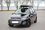 Автобокс YUAGO Cosmo черный матовый 485 л. 218х73x30 см., фото 9
