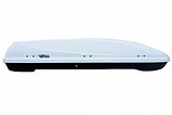 Автобокс KOFFER T-600 белый-глянец 330 л. 187х63х37 см, фото 3