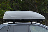 Автобокс Turino 1 серый матовый 410 л. 177х81х46 см, фото 2