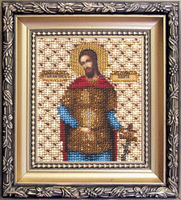 Набор для вышивки бисером Чарівна Мить Б-1094 Икона святой великомученик Никита