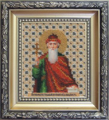 Набор для вышивки бисером Чарівна Мить Б-1036 Икона святой равноапостальный князь Владимир