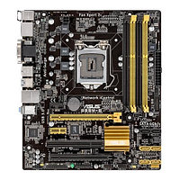 Материнская плата Asus B85M-E LGA1150 B85 (C2) 4D3 HDMI 4U3 PCI