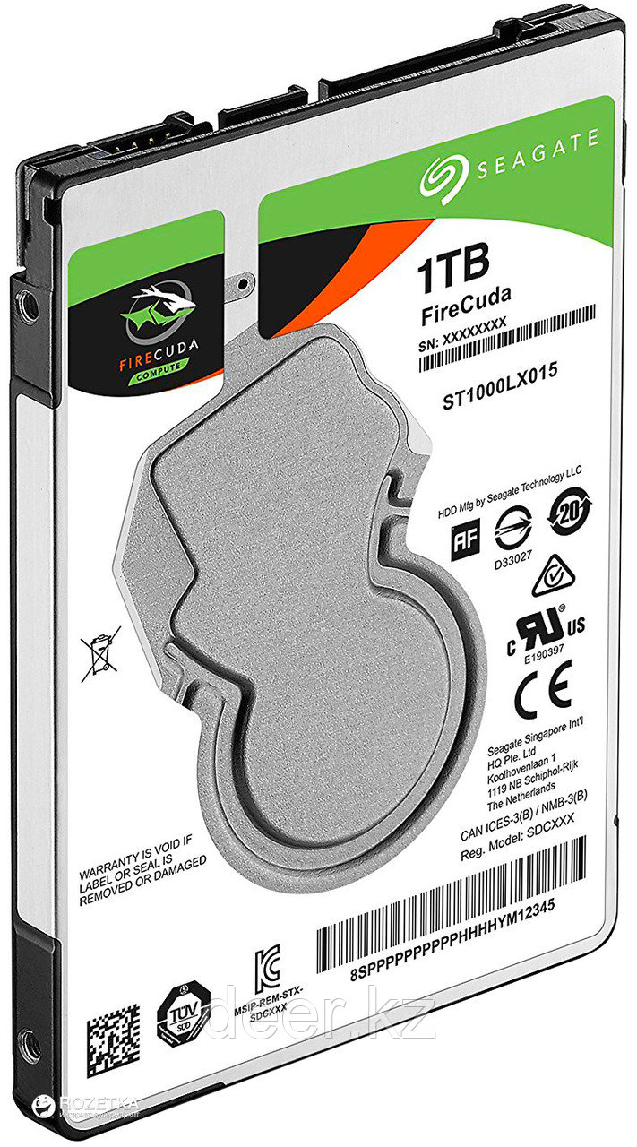 Жесткий диск HDD 1Tb Seagate FireCuda ST1000LX015