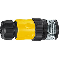 Соединительный коннектор (водопроводный кран - шланг подачи воды) DENZEL