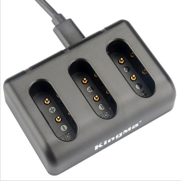 Тройное зарядное устройство KingMa для Sony NP-BX1