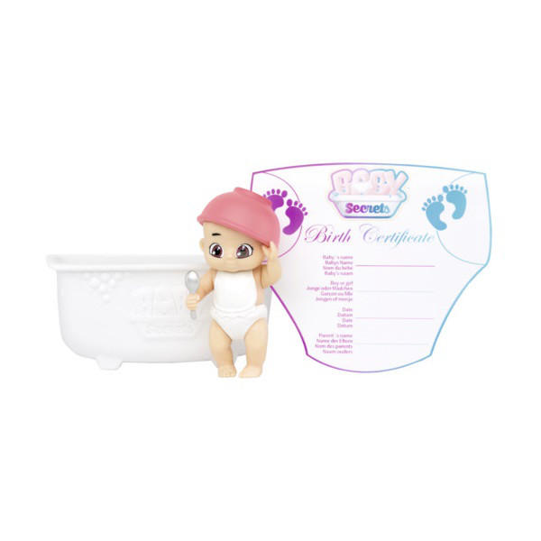 Zapf Creation Baby Secrets 930-137 Бэби Секрет Кукла с ванной
