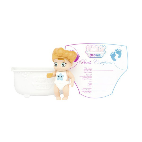 Zapf Creation Baby Secrets 930-137 Бэби Секрет Кукла с ванной