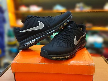 Кроссовки Nike Air Max 2017 черные, фото 2