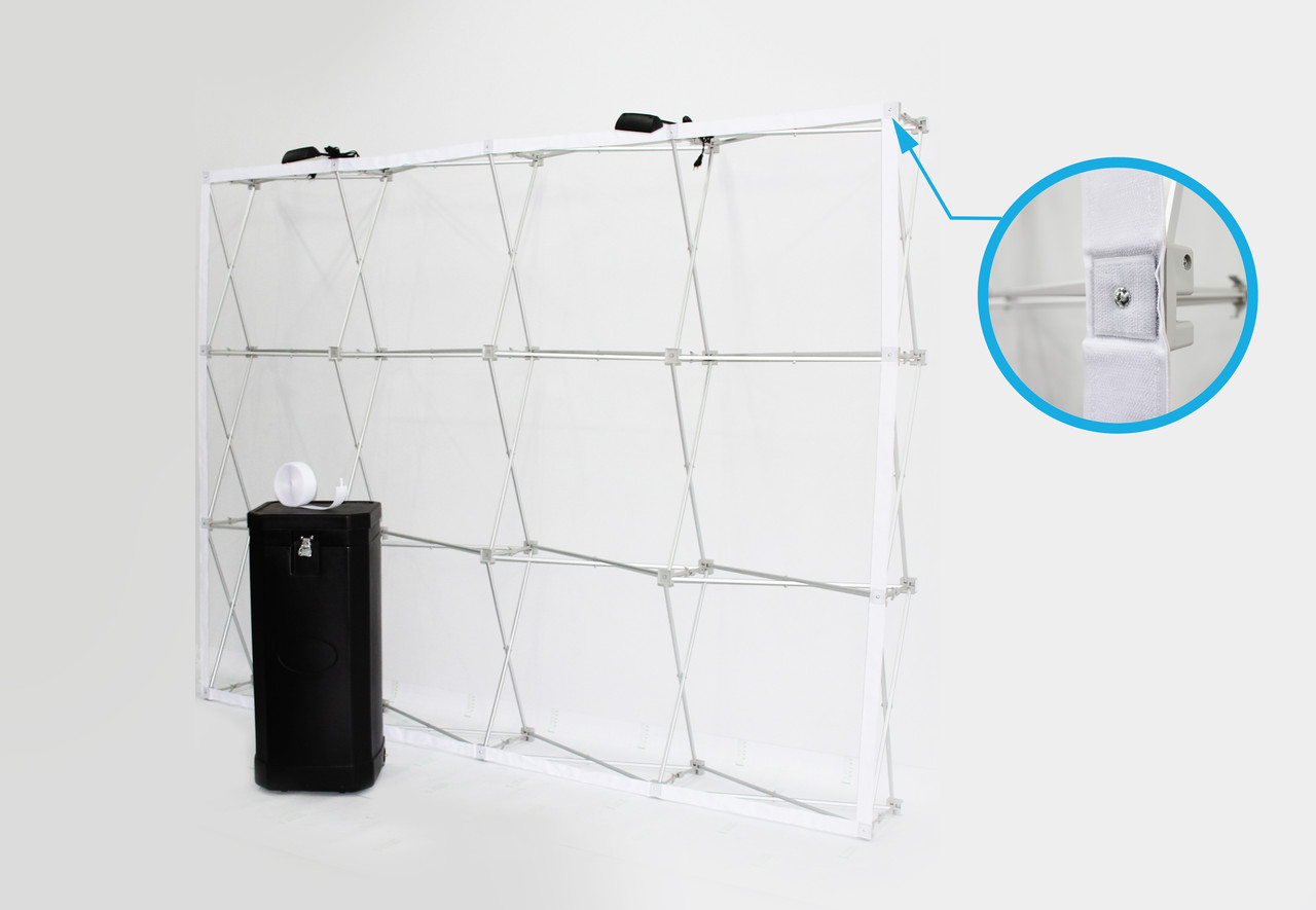 POP UP для баннера прямой (VELCRO) с тубусом