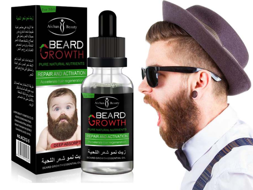 Масло-активатор роста бороды и усов Beard Growth