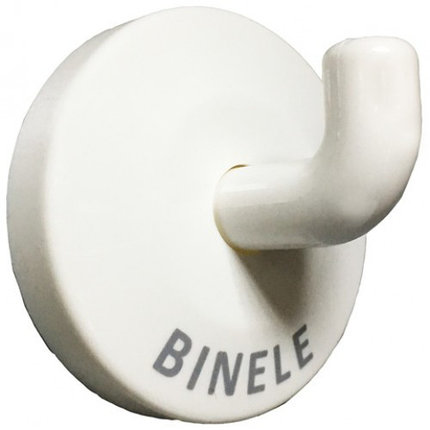 Крючок для одежды BINELE sHook, белый, фото 2