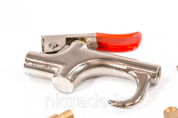 Набор продувочный пистолет, пневмат. в комплекте с насадками, 6 шт. MATRIX - фото 1 - id-p51520285