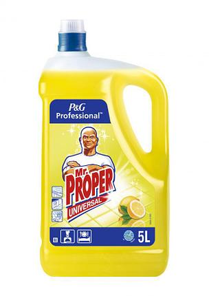 MR PROPER, универсальное моющее средство для полов и стен c ароматом лимона, 5л, фото 2
