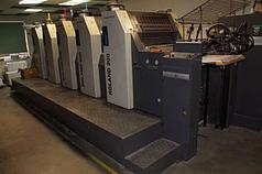 MAN Roland R 205 EOB б/у 2009г - 5-красочная печатная машина