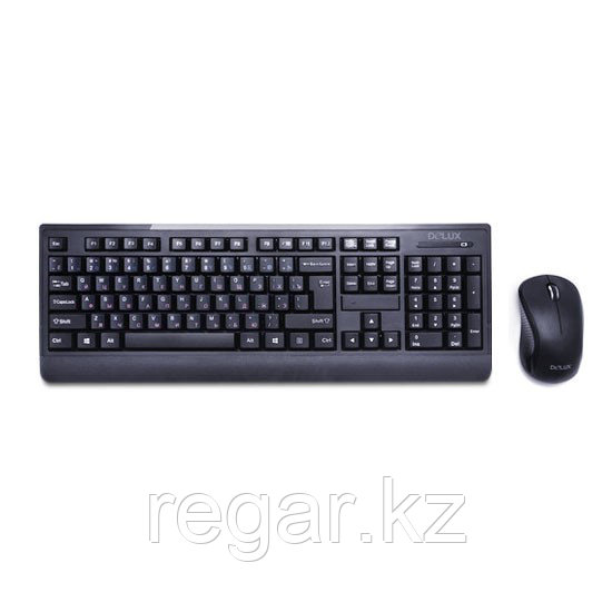 Комплект Клавиатура + Мышь Delux DLD-6091OGB