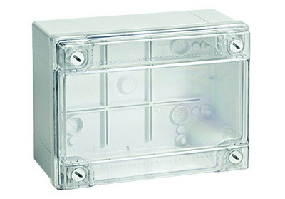 DKC Коробка ответвит. с гладкими стенками и прозрачной крышкой, IP56, 190х145х135мм - фото 1 - id-p51536804